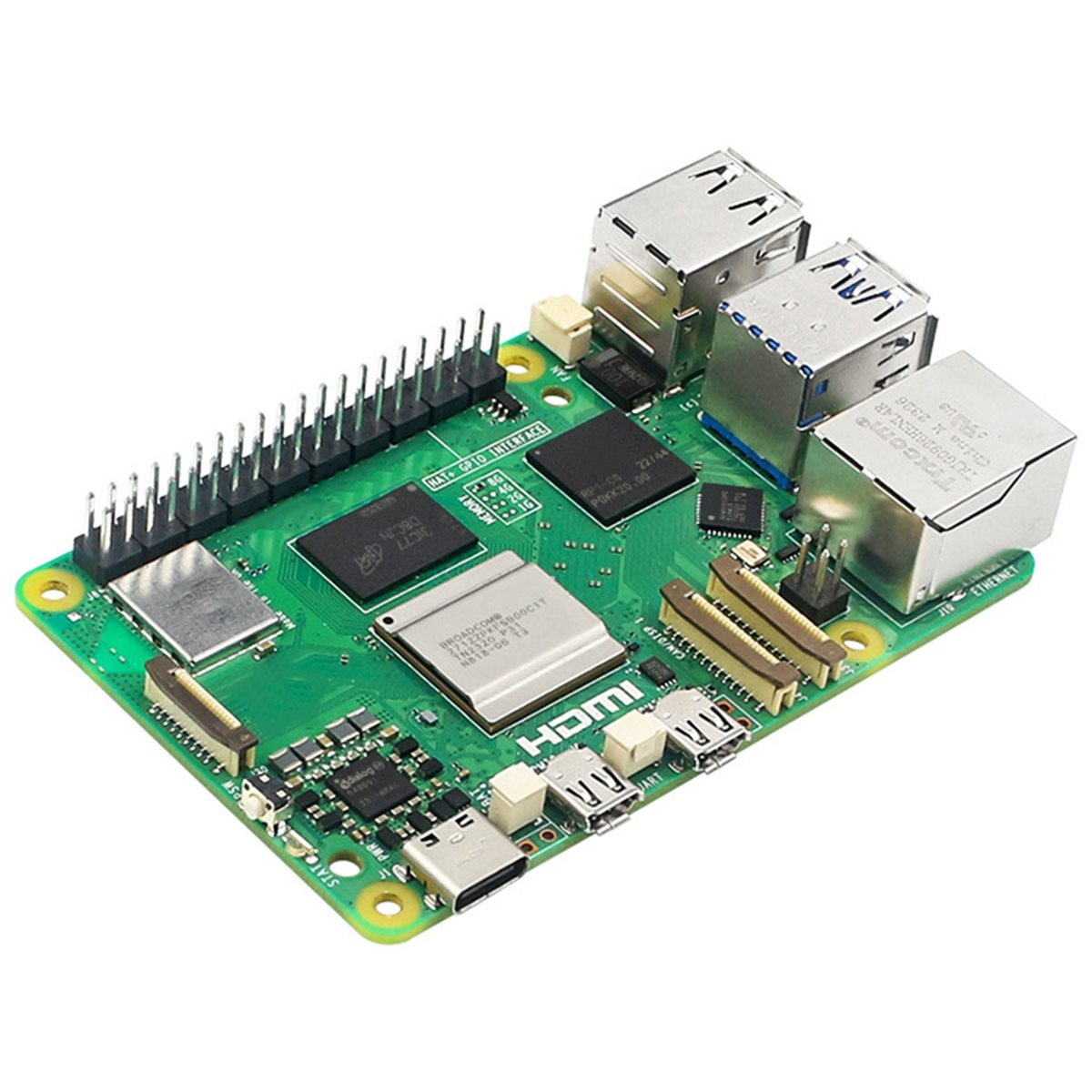 Raspberry Pi 5 8Gb Board - X14A& IRasptek Başlangıç Kiti Raspberry Pi