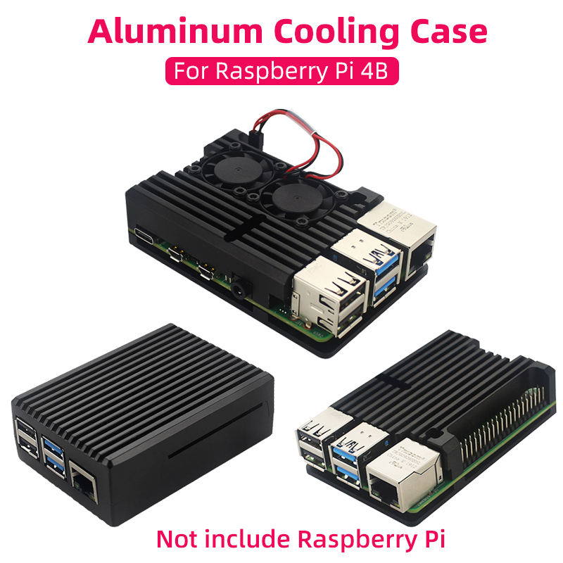 Raspberry Pi 4 için Alüminyum  - Raspberry Pi Water Cooling Kit incelemesi ve fiyatı