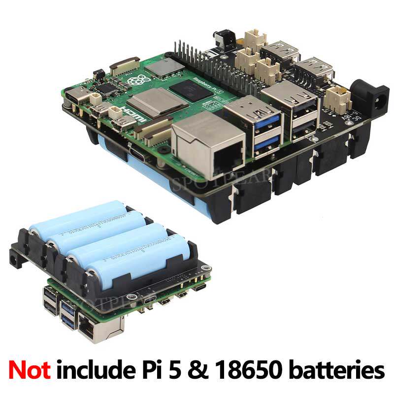 X1202 Raspberry Pi 5 UPS Güç Y - Raspberry Pi Uninterrupted Power Supply Ups 18650 incelemesi ve fiyatı