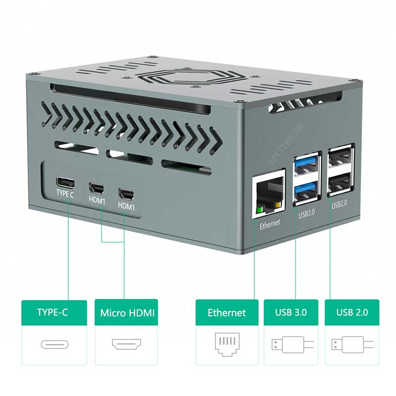 Raspberry Pi 5 Alüminyum Metal - Argon One V3 M.2 Nvme Case incelemesi ve fiyatı